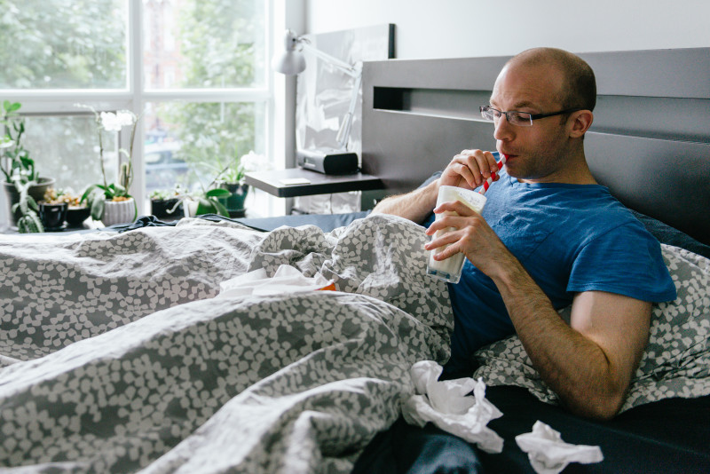 Milkshake in Bed