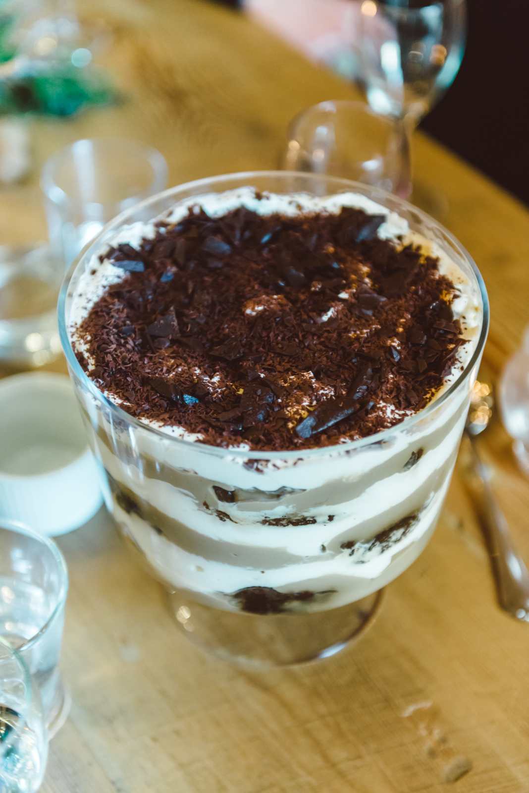 Bourbon-Soaked Chocolate and Espresso Trifle