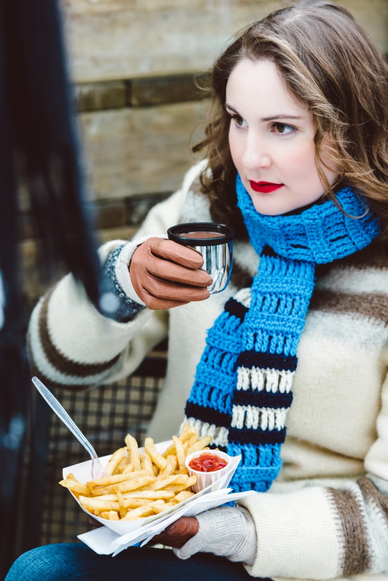 A Hot Chocolate to Skate With