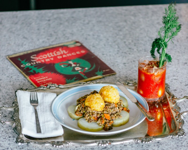 Minced Haggis Fry