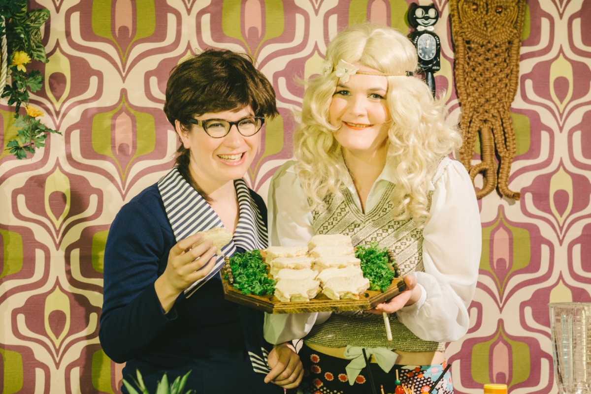 70s Week: Terrific Women Make Pineapple-Ham Spread